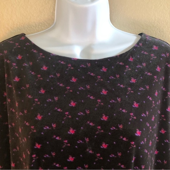 The Nines by HATCH™ Long Sleeve Velvet Swing Maternity Dress Size XXL - Picture 7 of 16